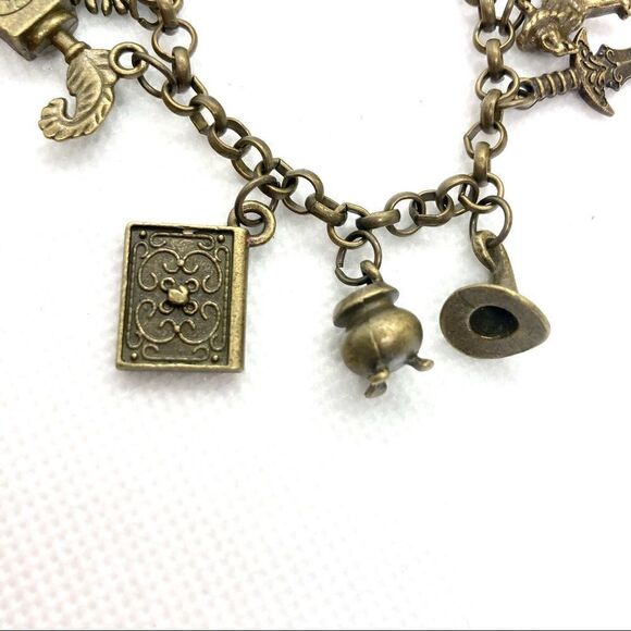 Bronze Tone Harry Potter Charm Bracelet - Picture 5 of 10